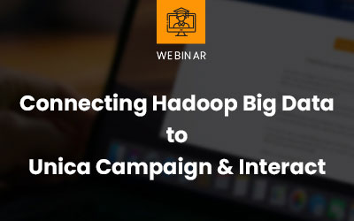 Connecting Hadoop Big Data to Unica Campaign & Interact webinar
