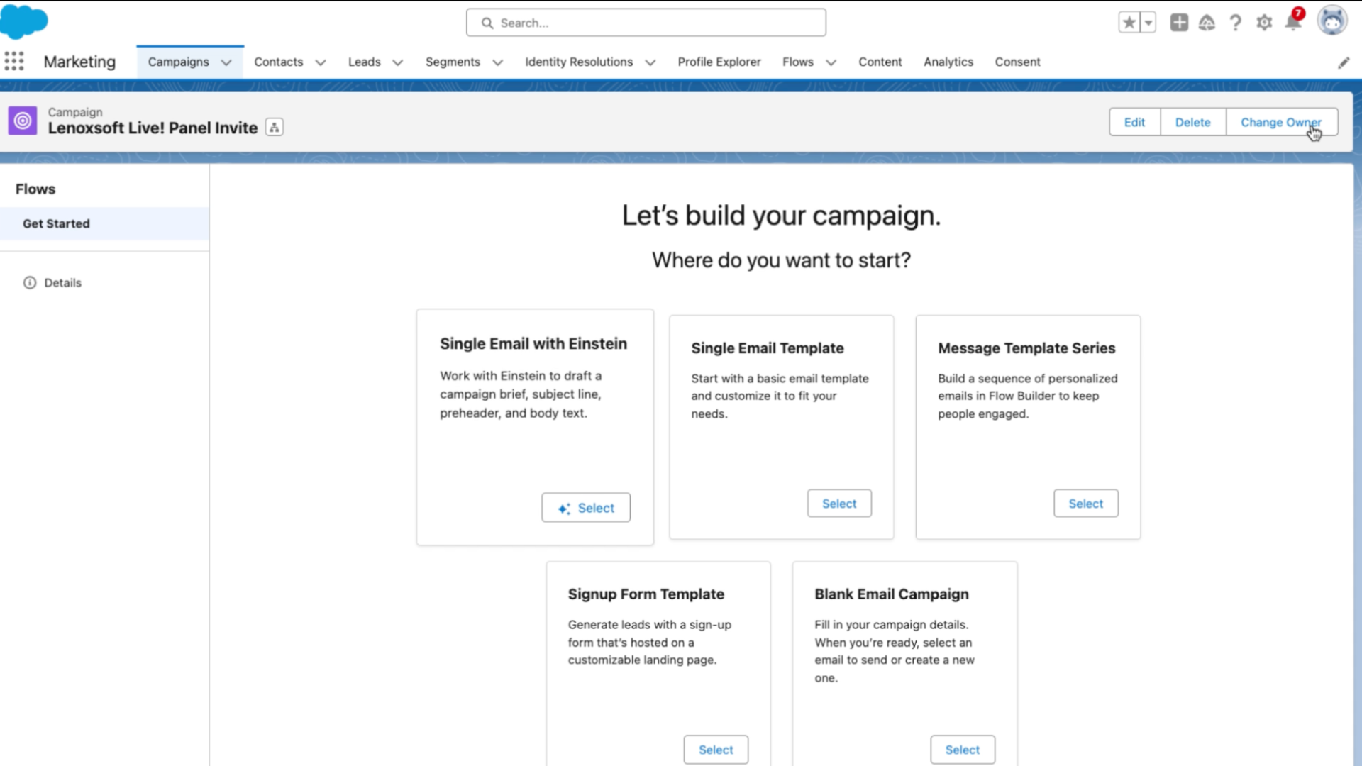Salesforce Marketing Cloud - Growth Edition