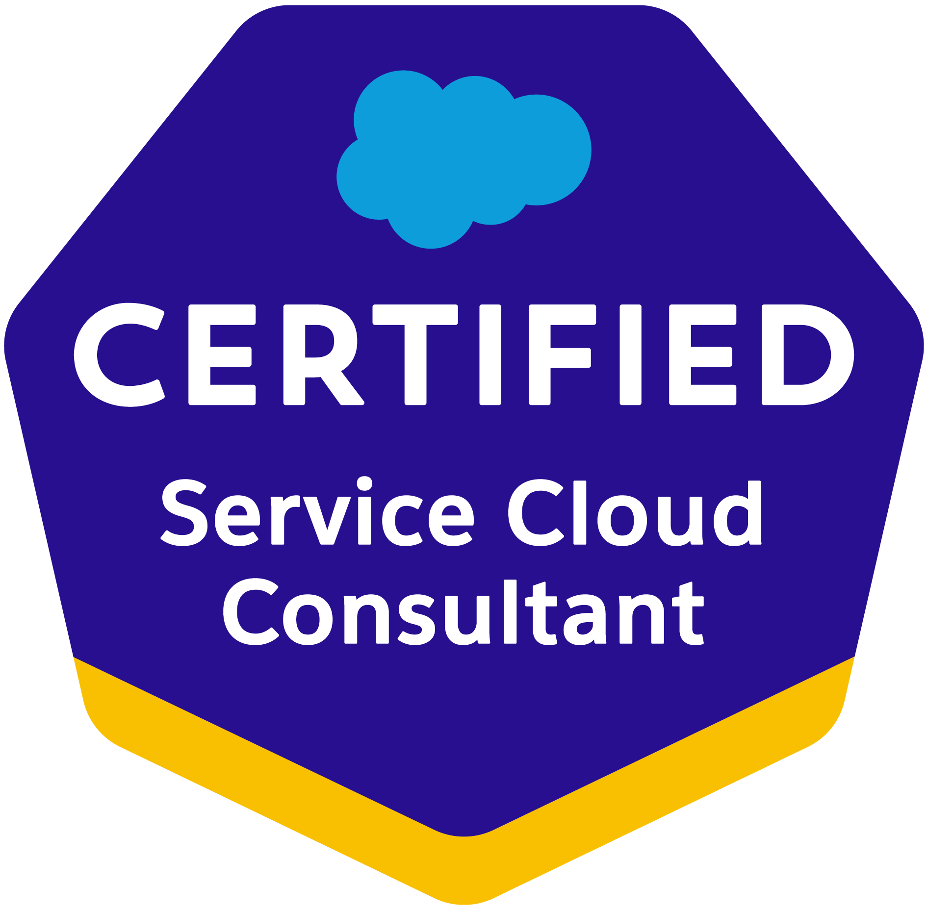 Salesforce Service Cloud Consultant badge